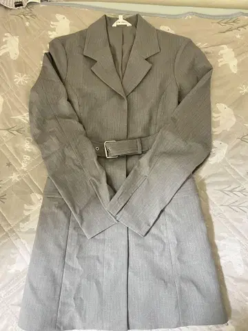 MOUSSY 그레이 벨트 원피스 사이즈 1