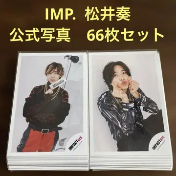 마츠이 카나데 공식 사진 66장 세트 IMP. IMPCTors