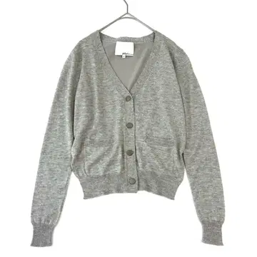 3.1 Phillip Lim 실크 캐시미어 이종 소재 가디건 S