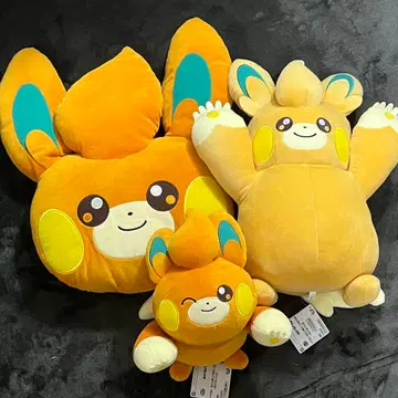 포켓몬 파모 파모트 봉제 인형 쿠션 세트