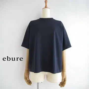 ebure 에부르 코튼 티셔츠 크루넥 티셔츠
