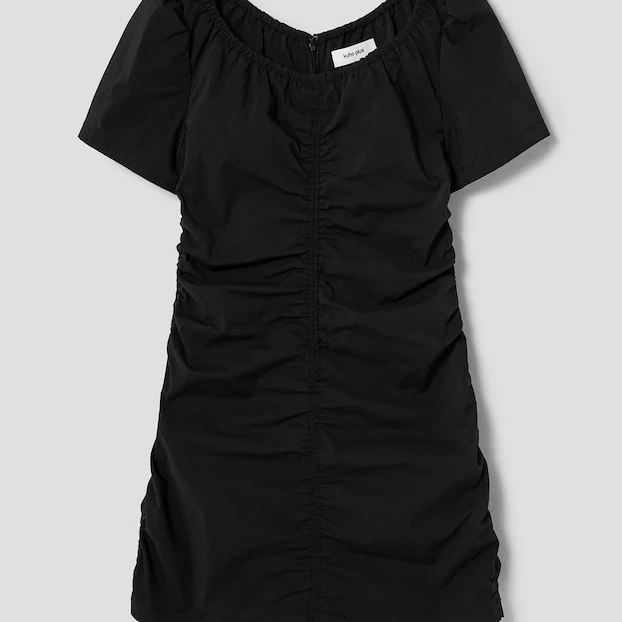 ★MISEKI SEOUL★ Pleats one piece Miseki Seoul Pleats Onepiece Charcoal New on Bunjang Global