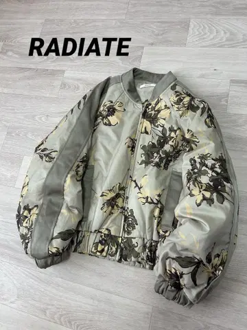 RADIATE 꽃무늬 블루종