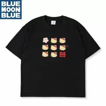 일광화상 키티 블루문 블루 티셔츠 L