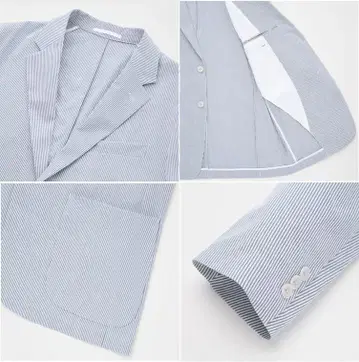 유니클로 감동 자켓 시어서커 자켓 XL