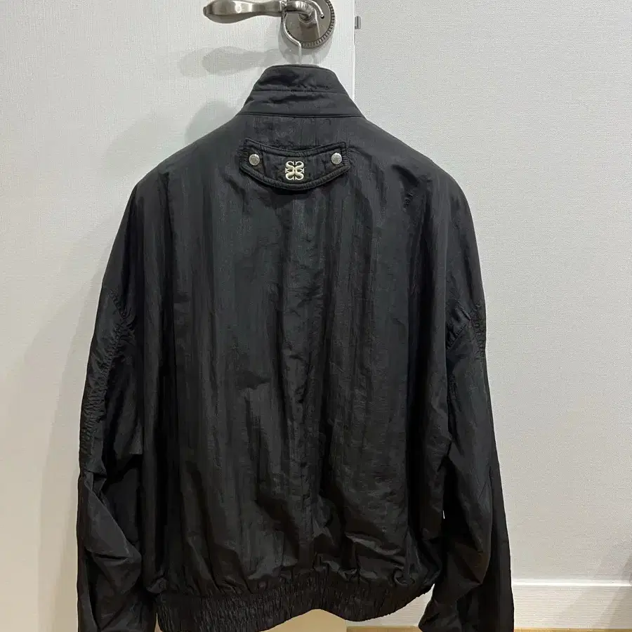 ジャケット SATUR Santi Nylon Oversized Blue Jacket MA1 Jacket Resort Cr SATUR | 세터 Satur Santi Nylon Oversized Blouson MA-1 Jacket