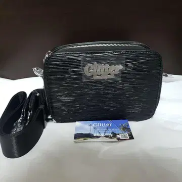 Glitter 글리터 블랙 숄더백