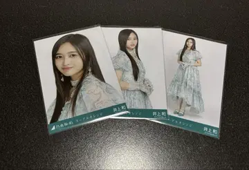 노기자카46 브로마이드 네이블 오렌지 컴프 이노우에 카즈