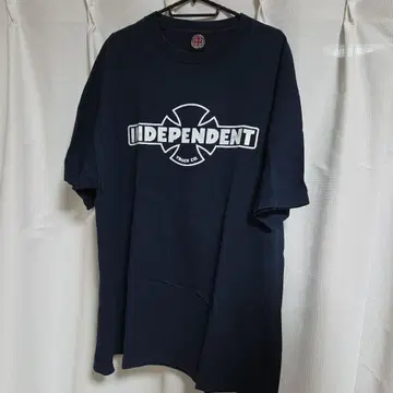 INDEPENDENT 인디펜던트 티셔츠 네이비