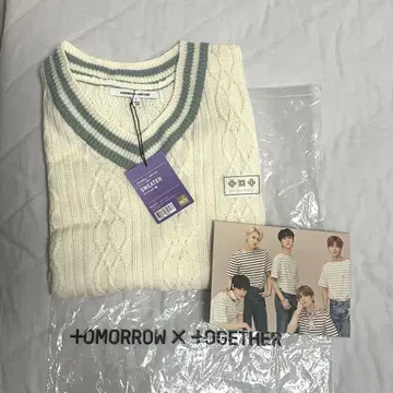 TXT eternity 유니폼 니트 베스트 봄규