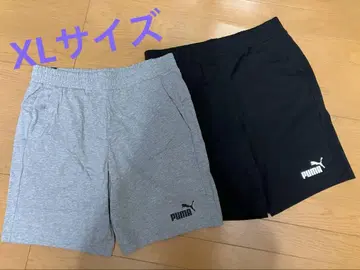 푸마 하프 팬츠 남성용 심플 로고 XL 사이즈 새상품 미사용 택 포함