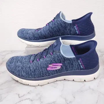 SKECHERS 스케쳐스 네이비 슬립 인 24.5