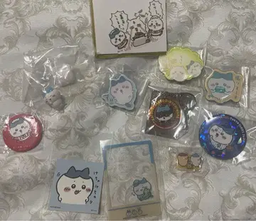 치이카와 (먼작귀) 하치와레 캔뱃지 가챠가챠 스티커