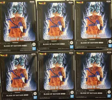 드래곤볼 BLOOD OF SAIYANS 손오공 피규어 6종 세트