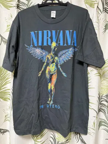 NIRVANA IN UTERO TOUR 티셔츠