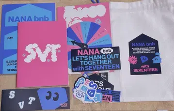 SEVENTEEN 나나 민박 NANA bnb kit 사진집 스티커