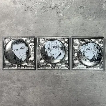 D.Gray-man 백은 캔뱃지 3개 세트