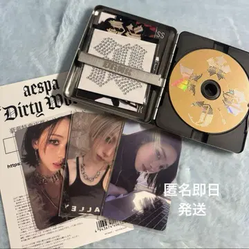 aespa Dirty Work 카리나 트레이딩 카드 CD