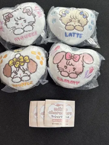 mikko characters 쿠션 마스코트 전 4종
