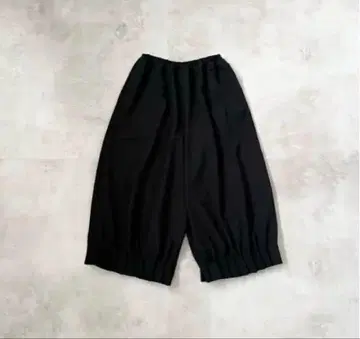 GOMME HOMME 밴딩 오므 헴 턱 팬츠