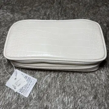 murua 메이크업 파우치 화이트