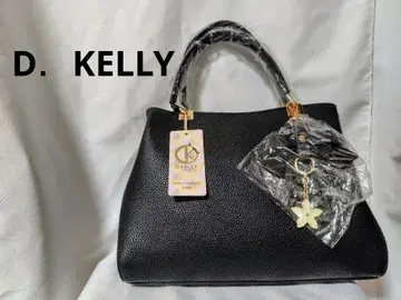 D.KELLY 핸드백 블랙 2WAY 여성용 출퇴근 미사용