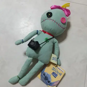 새상품 영화 리로 & 스티치 스크램프 플라 후크 마스코트 봉제 인형