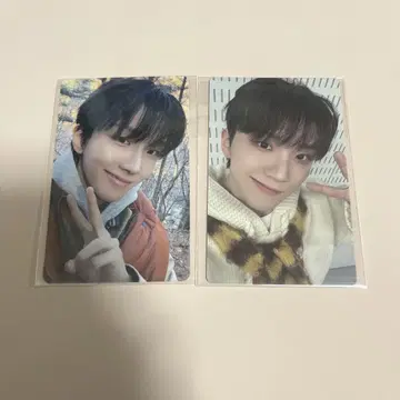 BOYNEXETDOOR 운학 트레이딩 카드 세트 M 스테 오누루만