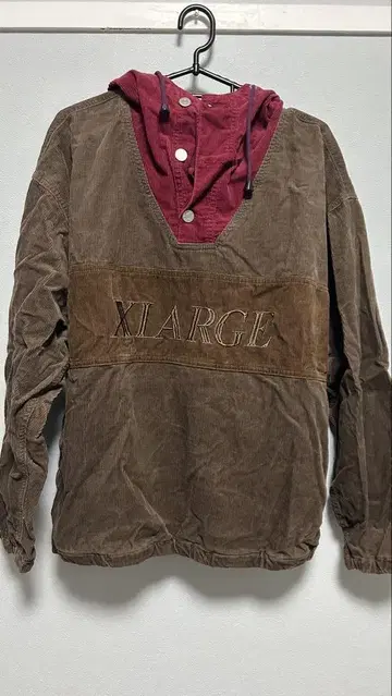 XLARGE CORDUROY ANORAK JACKET 후드티