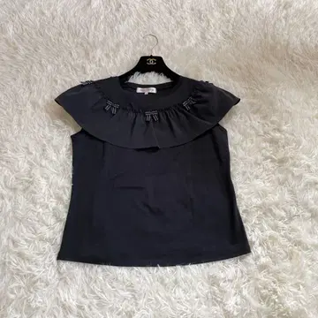 슈퍼 뷰티 스티치 그로그랭 테이프 풀오버 상의