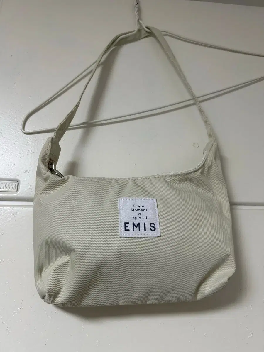 Emis Ivory Hobo Bag
