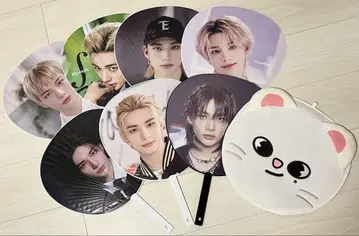 현진 부채 지니 레트 부채 커버 세트