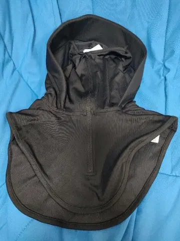 블랙 선쉐이드 후드 UPF 50+