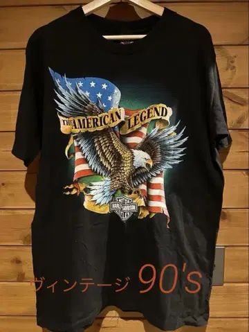 빈티지 할리데이비슨 90's 싱글 스티치 이글 USA