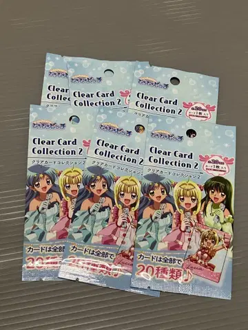 Clear Card Collection 피치피치 피치 6장 미개봉