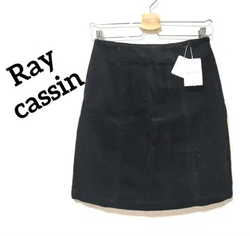 Ray cassin 레이 카즌 블랙 코듀로이 미니 스커트 새상품급 새상품