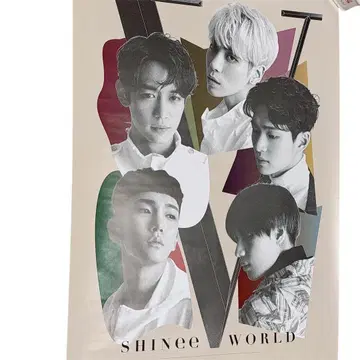 SHINee 포스터 3장 세트 묶음 판매 SHINee WORLD V
