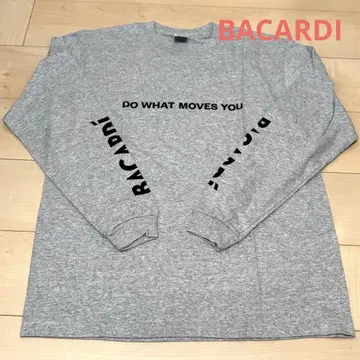 BACARDI 바카디 남성용 롱 T 그레이 L 사이즈