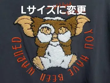 그렘린 GREMLINS 기즈모 티셔츠 반팔 사가라 자수 눈가리개