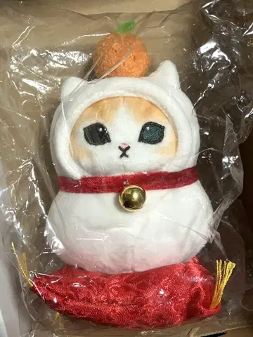 mofusand 쫄깃쫄깃한 거울 떡 봉제 인형 모프 샌드