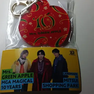 미세스 MAGICAL 10 YEARS 아크릴 키링 시부야 & 스티커