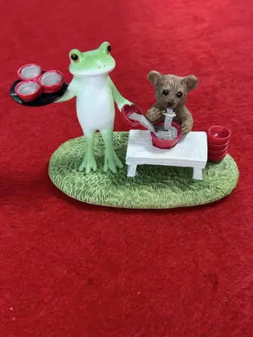 코포 개구리 강아지 소바 곰 입상