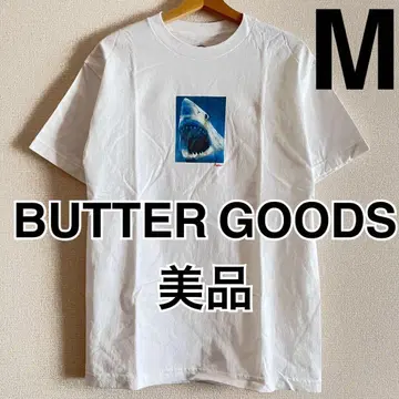 새상품급 Butter Goods 버터 굿즈 티셔츠/ M 사이즈/화이트