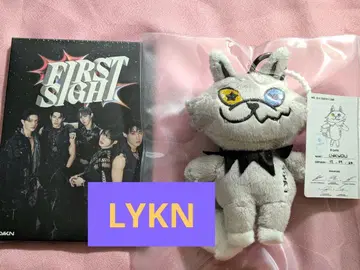 LYKN FIRST SIGHT 사진 세트 및 봉제 인형 키체인