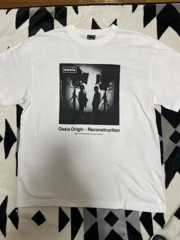 oasis 가와무라 코스케 콜라보 티셔츠 오아시스