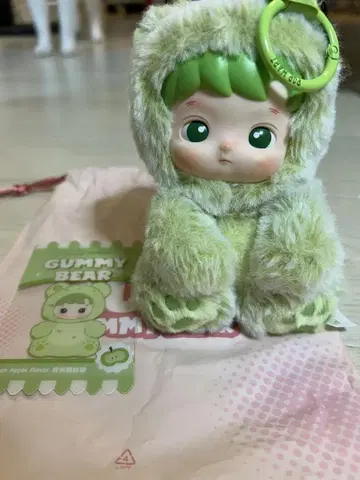 HACIPUPU Gummy Bear 봉제 인형 그린 애플