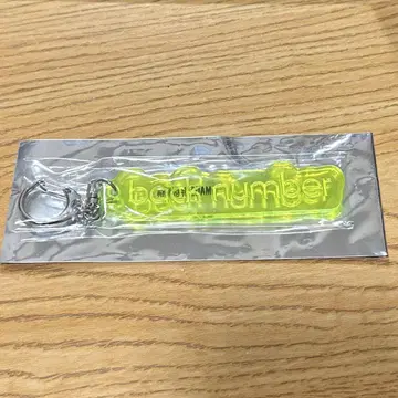 back number 키링