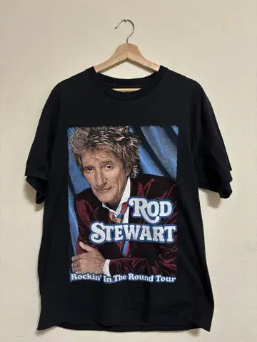 밴드 티셔츠 ROD STEWART 2007 투어 DELTA 바디