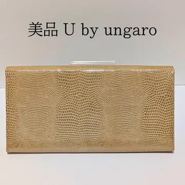 U by ungaro (유 바이 웅가로) 장지갑 지갑 베이지