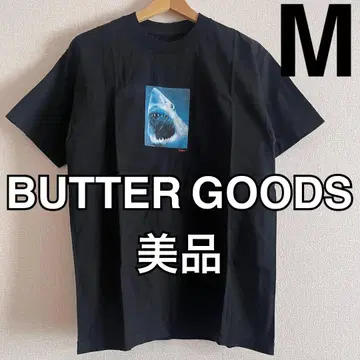 새상품급 Butter Goods 버터 굿즈 티셔츠/ M 사이즈/블랙